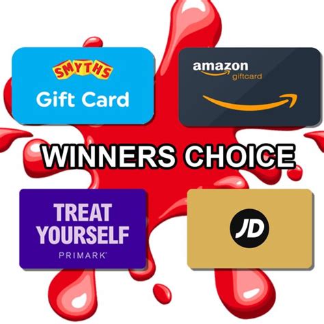 Amazon Or Smyths Or Jd Or Primark Gift Card Jammy The Uks