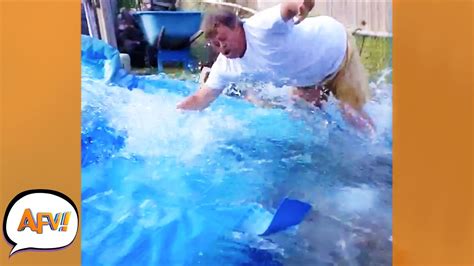 Goodbye Pool Goodbye Dude 🤣 Top Funny Water Fails Afv 2022 Youtube