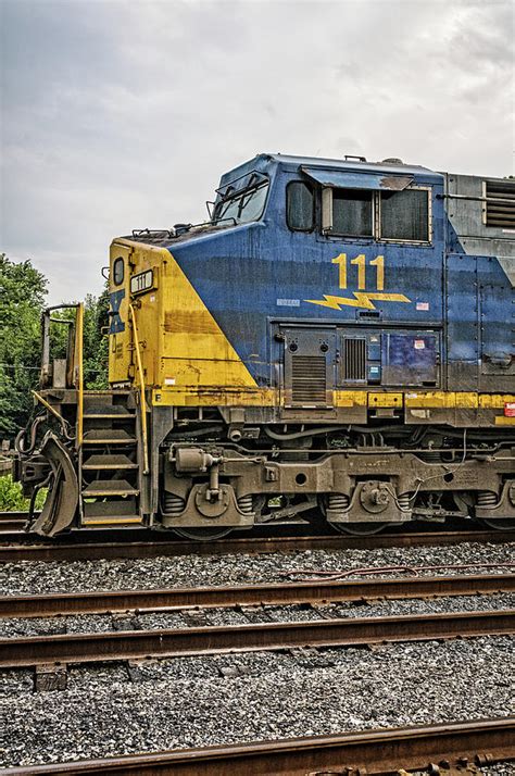 CSX CW44AC Locomotive No 111 Brunswick Maryland Photograph By Mark