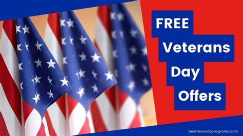 🗽List of Veterans Day Freebies | Best Rewards Programs