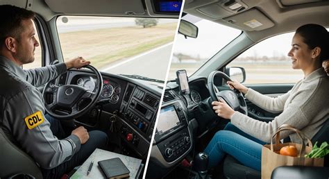 difference   cdl    cdl driver