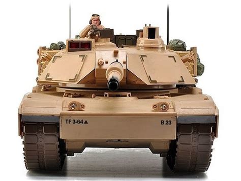 Hobby Engine 1 16 Radio Control M1 Abrams Battle Tank Desert 0817