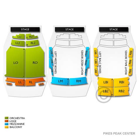 Penn's Peak Seating Map