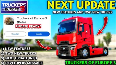 Truckers Of Europe 3 New Update FeaturesToe3Truck Of Europe 3 New