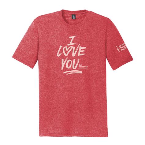 I Love You Get Screened American Cancer Society Estore