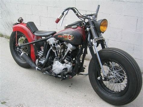 Knucklehead Bobber 1 Bobber Harley Davidson Bikes Custom Bobber