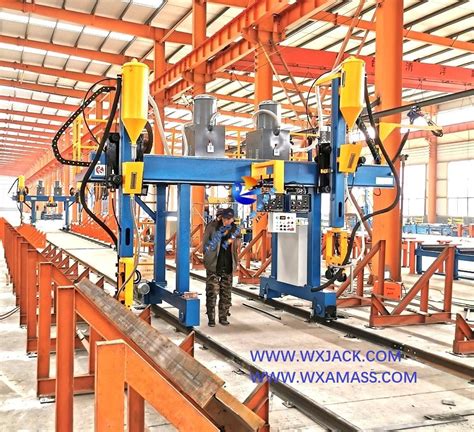 Automated Gantry Moving I Box H Beam Saw Submerged Arc Welding Machine