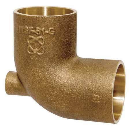 Nibco Baseboard Tee Low Lead Cast Bronze Lf X X Zoro