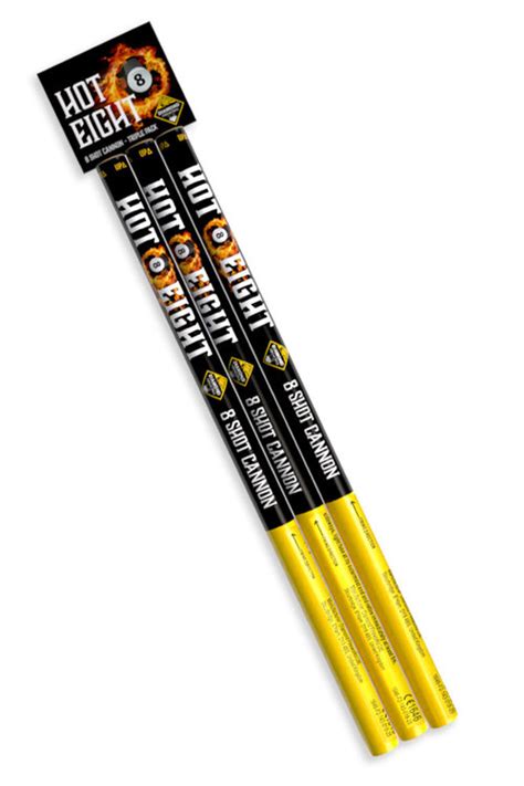 HOT 8 CANNON 3 PK 1 3G North Park Fireworks Liverpool