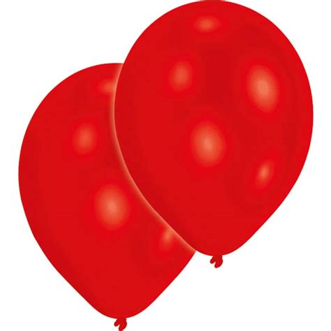 25 Latex Ballonnen Standaard Rood 27 5 Cm BE Party