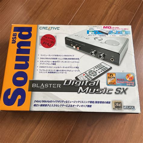 Creative 外付けサウンドボード Usb Sound Blaster Digital Music Sx Sbdmusx中古のヤフオク落札情報