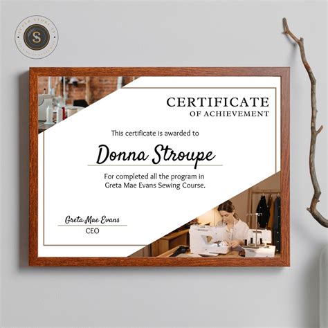 Canva Certificate Custom Certificate Certificate of - Etsy