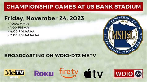 Watch the MSHSL Prep Bowl Live - WDIO.com