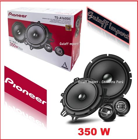 PROAUDIO Set De Componentes Pioneer TS A1600C