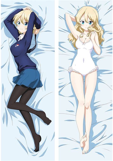 Girls Und Panzer Naked Dakimakura Pillowcase Anime Long ALP SWOR 1784