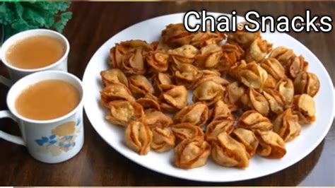 Crispy Tea Time Snacks Recipe Potato Flower Samosa Easy And Quick Tasty Evening Snacks Recipe