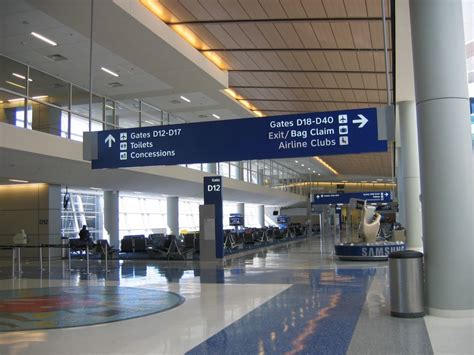 DFW International Airport Terminal D Wayfinding Signage by Vick Moore at Coroflot.com