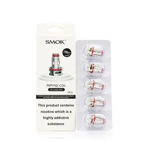 SMOK RPM 2 REPLACEMENT COILS 5 PACK UK Vape Store E Cig Clouds