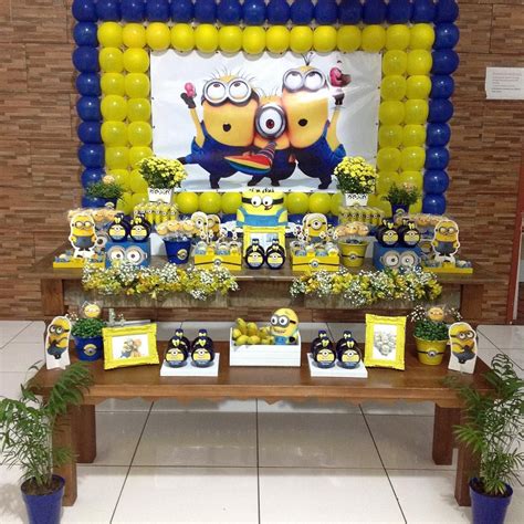 Festa Dos Minions 70 Fotos Passo A Passo Para Um Dia Especial Minion