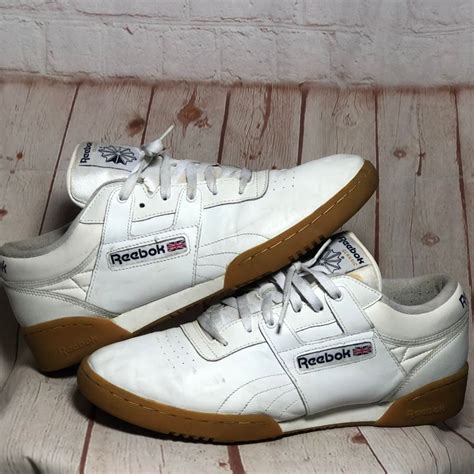 Classic Leather Reebok Sneakers W Gum Sole Boardwalk Vintage