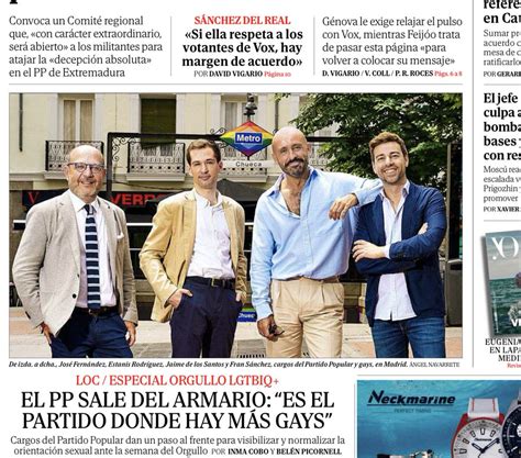 Cristina P Marcote on Twitter El partido donde hay más gays y que