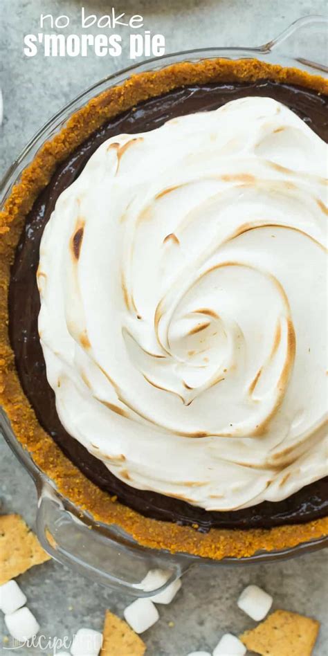 No Bake Smores Pie Recipe An Easy Summer Dessert