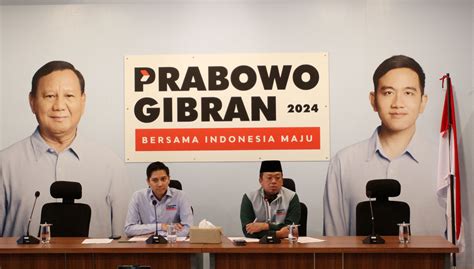 Jumpa Pers TKN Prabowo Gibran Tanggapi Pascadebat Cawapres