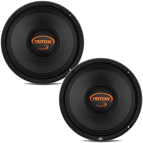 Triton Alto Falantes Woofer Tr Mr Ohms W Rms Polegadas