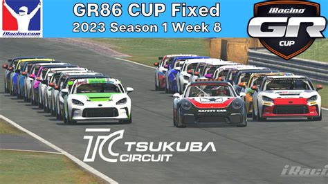 Can I Get My First Win In The GR Cup At Tsukuba IRacing Logitech DD