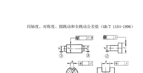 同轴度、对称度、圆跳动和全跳动公差值word文档在线阅读与下载无忧文档