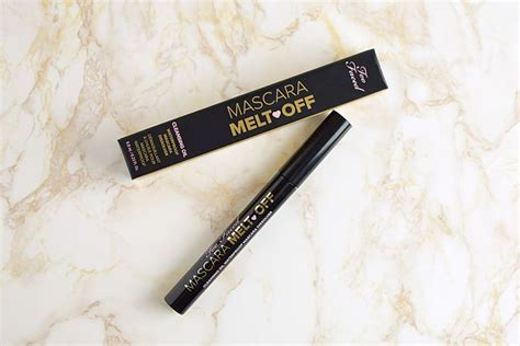 Too Faced Mascara Melt Off Mascara Face Melt