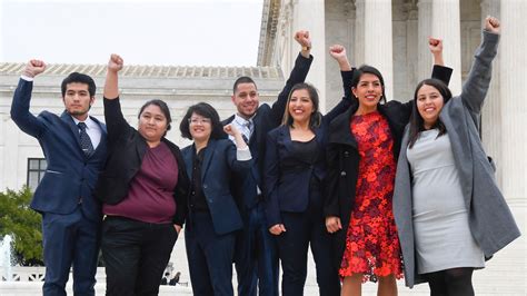 Dreamers Daca Recipients Celebrate Rare Supreme Court Win Over Trump