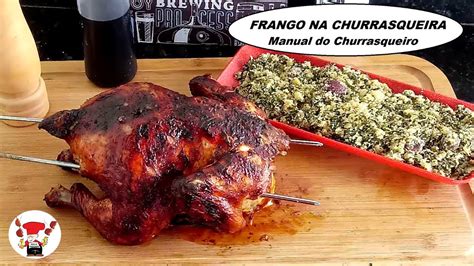 Como Fazer Frango Inteiro Assado Na Churrasqueira Churrasco YouTube