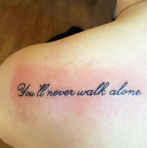 Picton Tattoo on Twitter: "You'll Never Walk Alone by Danny #tattoo # ...