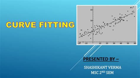 Curve fitting | PPT