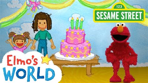 Sesame Street Birthdays Elmo S World Youtube