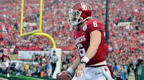 Oklahoma Unveils Baker Mayfields Heisman Trophy Statue Rsn