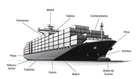 Cuáles son las Partes de un Barco Partes Nombres y Funciones