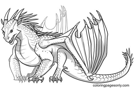 Wings Of Fire Coloring Pages Printable For Free Download