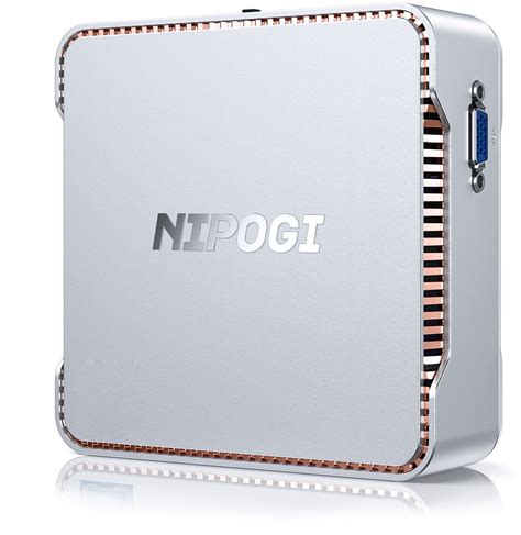 NiPoGi GK3 Mini PC Windows 11 Pro 8GB DDR4 128GB SSD Ιntel