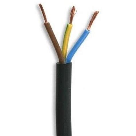 Y Core Round Mains Flex Cable Pvc Insulation Mm Mm Mm