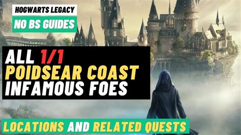 Poidsear Coast Infamous Foes Plus Bonus Foe Hogwarts Legacy YouTube