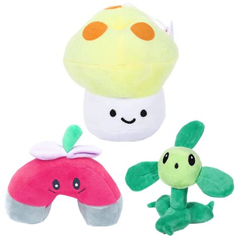 DJKDJL PvZ Game Merchandise - Set of 3 Plants vs Zombies Plush Toys ...