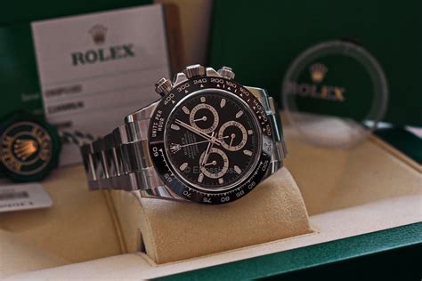 ROLEX SS Ceramic-Bezel Daytona - Ref 116500LN | EBossHoss Knives