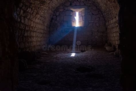 Dungeon Inside the Crusader Castle Stock Photo - Image of historical, fortress: 157519296