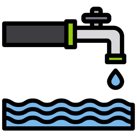 Save Water Xnimrodx Lineal Color Icon