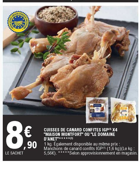 Promo Cuisses De Canard Confites Igp X Maison Montfort Ou Le