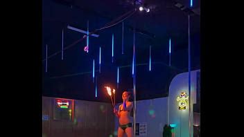 Destiny Mae Dancing And Playing With Fire On Stage At The Strip Club XVIDEOS