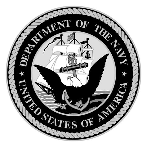 Department of the Navy Logo Black and White – Brands Logos