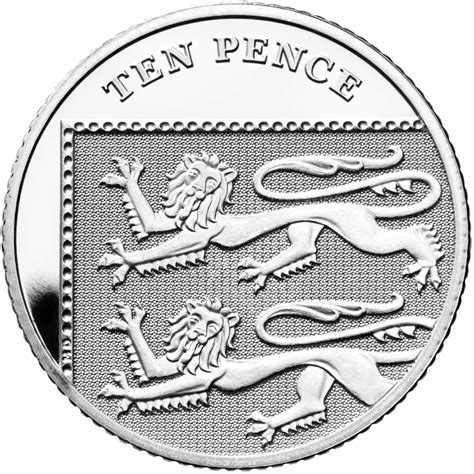 Ten Pence Coin From United Kingdom Online Coin Club